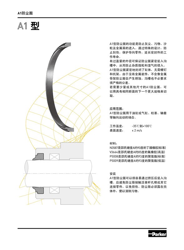 派克A1防塵圈