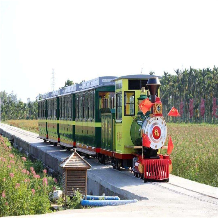 蒸汽觀光小火車 景區(qū)仿古雙軌小火車 電力驅(qū)動(dòng)車輛