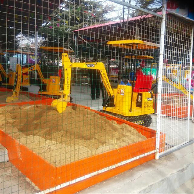 兒童挖掘機 公園景區 大型游樂設備