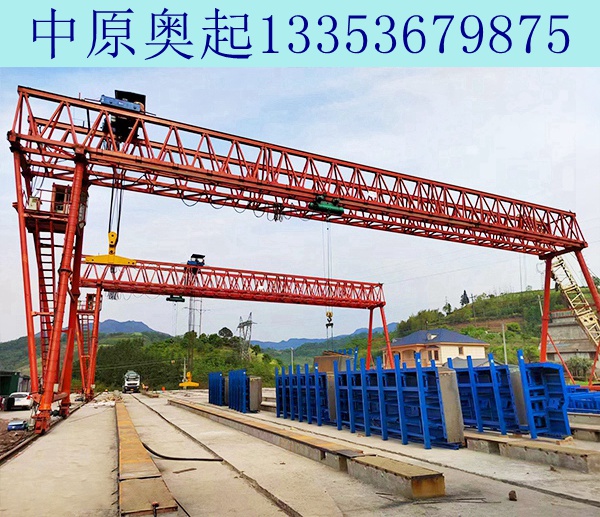 山東濟南龍門吊租賃雙梁橋式起重機參數