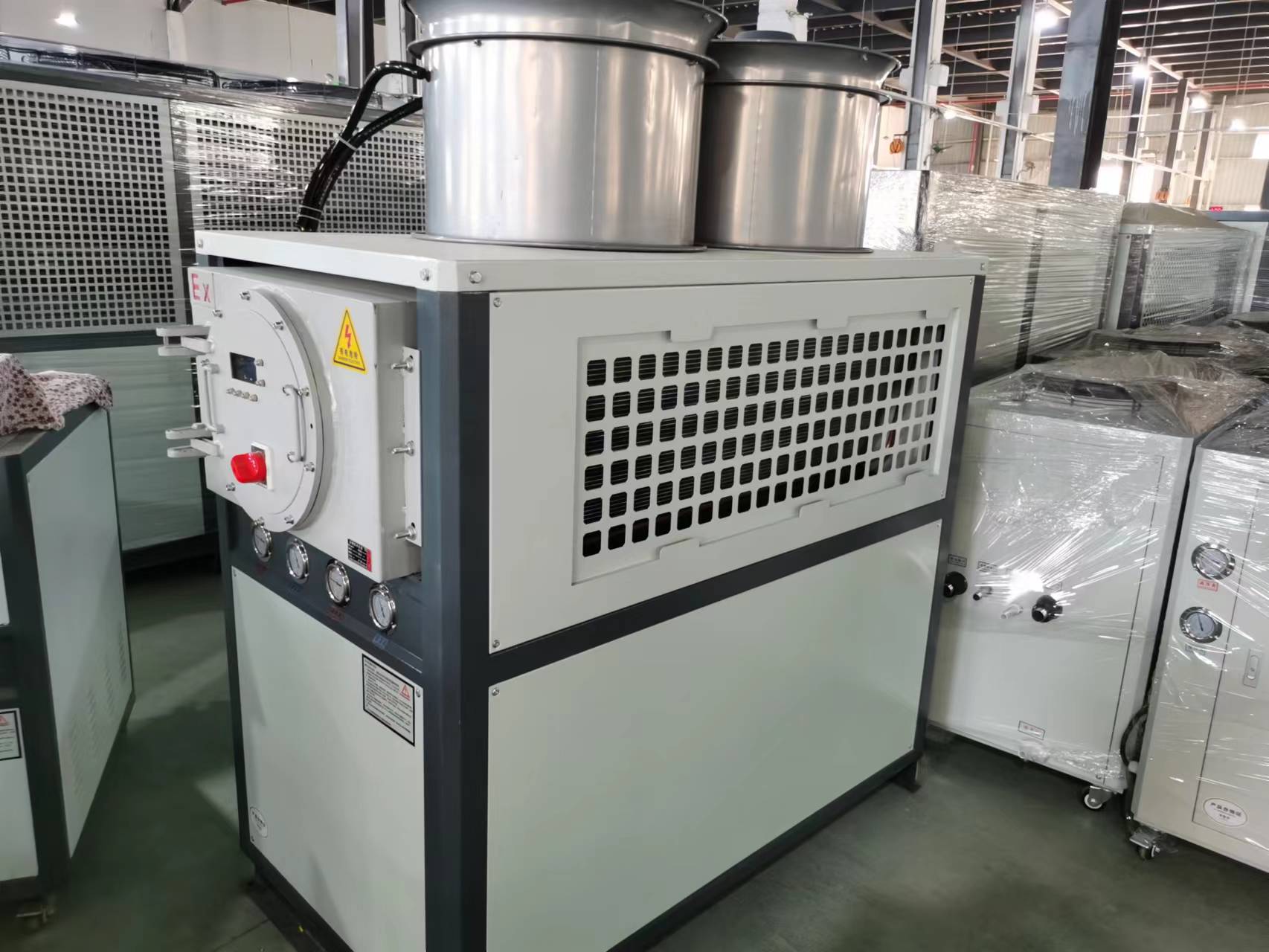 供應廣州奧科牌EXDIIBT4級防爆式冷水機EXDIICT4級防爆型冷凍機