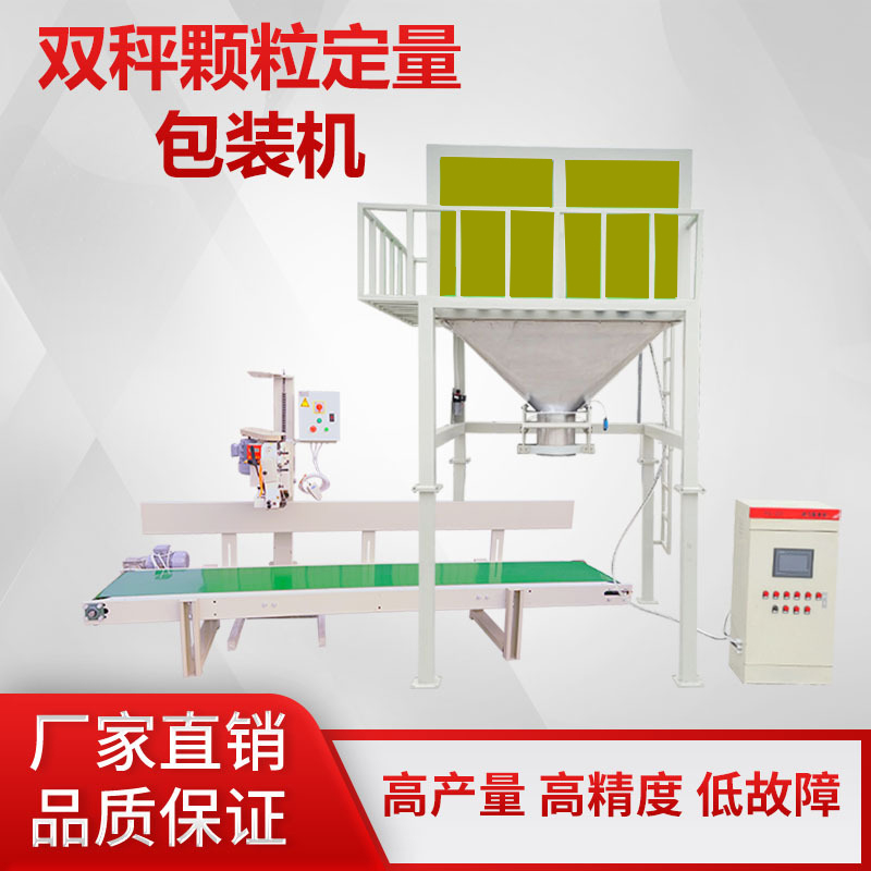 雙工位皮帶包裝大豆定量打包秤全自動化包裝機