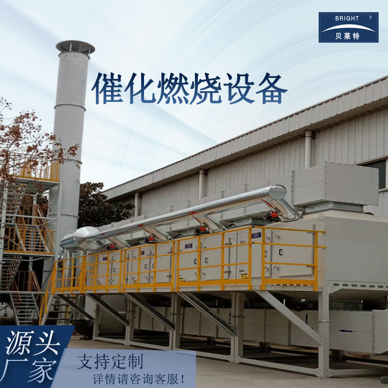 山東德州貝萊特定制vocs有機廢氣處理活性炭催化燃燒設備