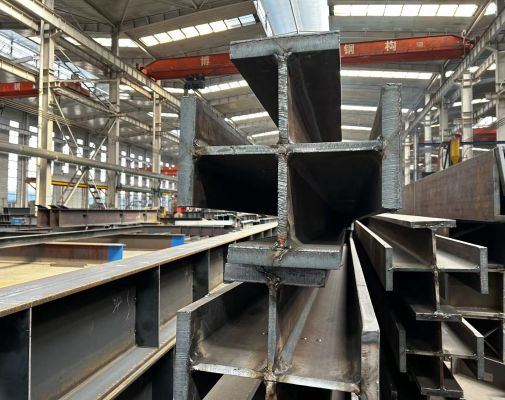 張家口十字柱廠家 博泰鋼構 鋼結構制作 量大價優