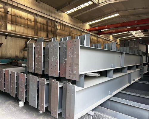 鋼結構鋼梁 h型鋼梁焊接加工 承重強 工期短