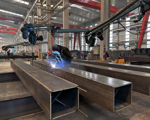 河北箱型柱廠家 規格多樣質量保障 建筑工程用 博泰鋼構