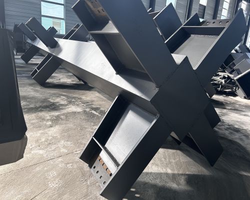 張家口箱型柱加工焊接 鋼結構箱型柱格構柱 承重強 工期短