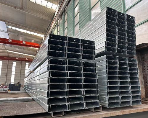 張家樓鍍鋅C型鋼 c型鋼檁條 制作廠家 交貨快 博泰鋼構