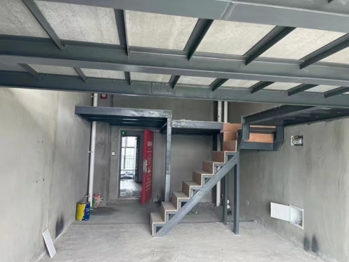 河北鋼結構夾層定制 復式loft 鋼結構住宅 定制施工