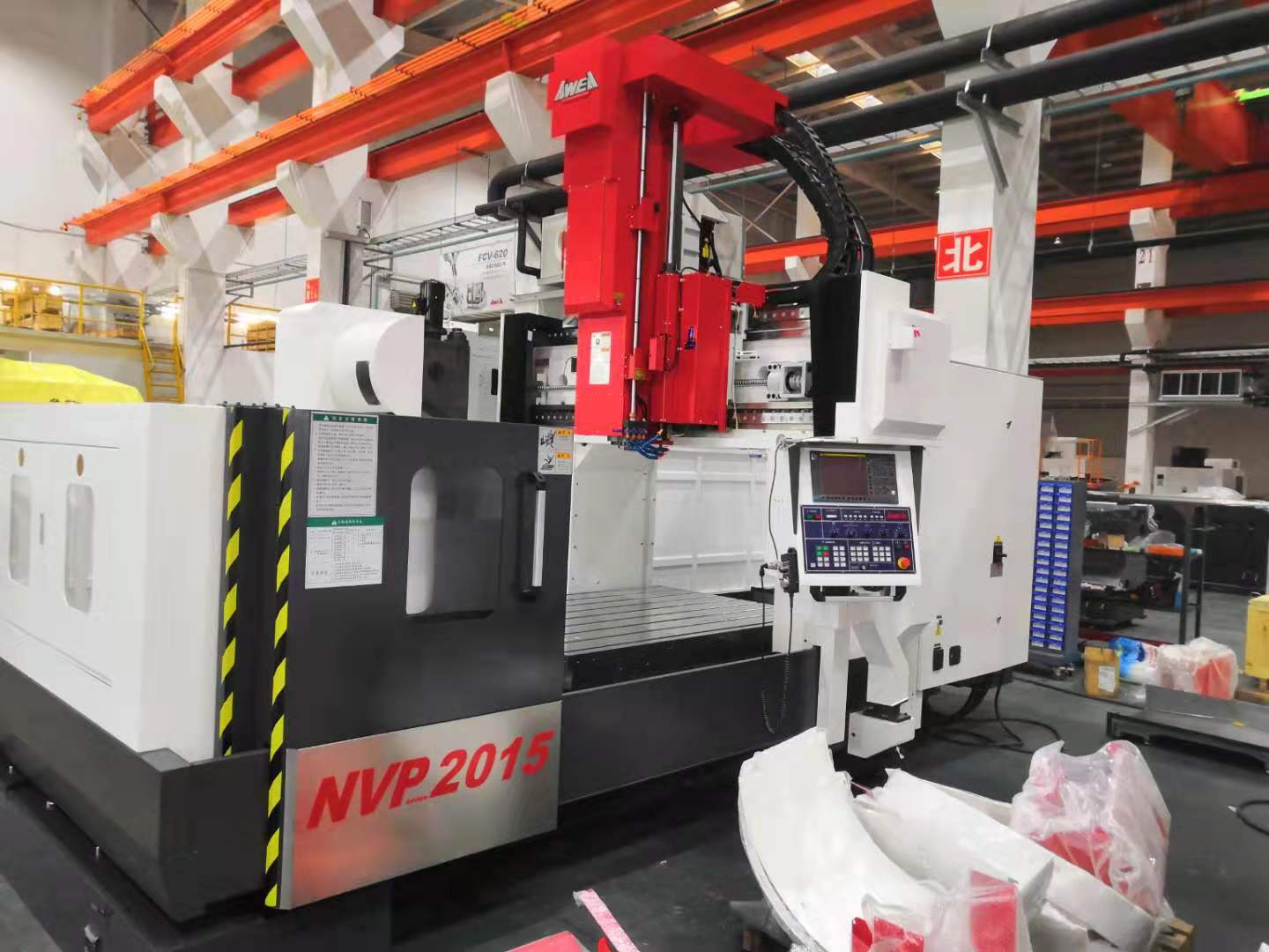 臺灣亞崴NVP-2015龍門加工中心機規格