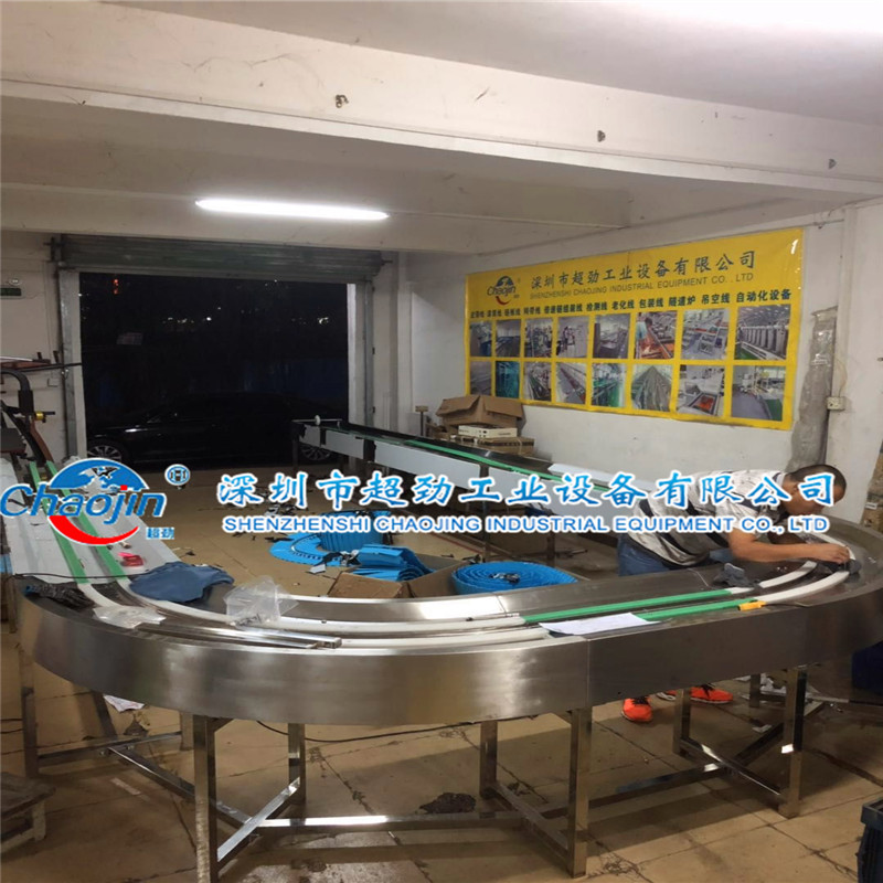 校園食堂餐盤輸送線 碗筷餐盤自動收集輸送機 餐具輸送線