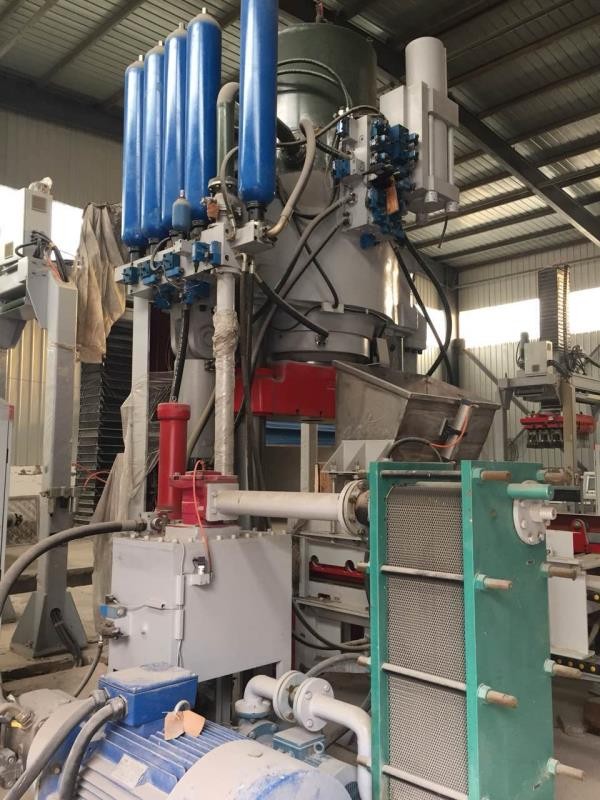 處理二手海源HF-1100C全自動液壓磚機，九成新，支持線下驗貨