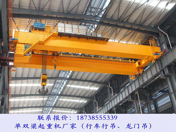 廣東東莞行車行吊廠家雙梁橋式起重機(jī)發(fā)貨