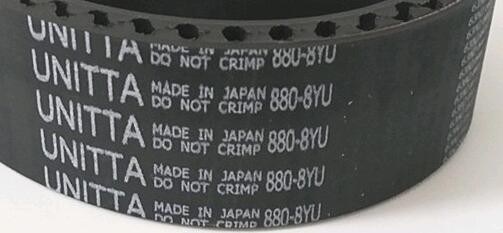日本UNITTA橡膠同步帶489-3GT傳動皮帶