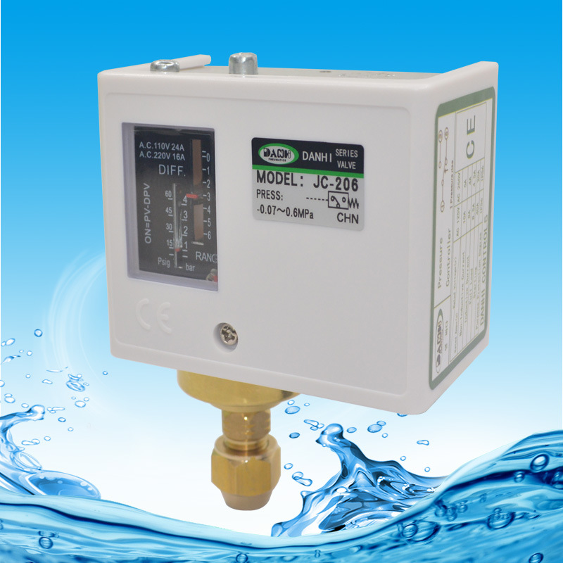 DANHI丹海JC-206進口壓力開關3S水泵壓力罐無塔供水高低壓控制器