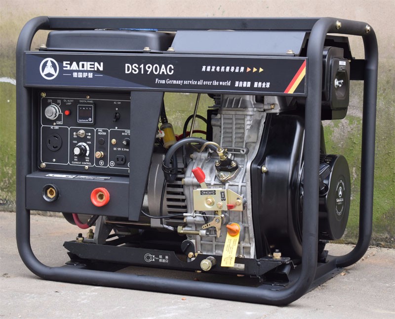 上海薩登190A柴油發(fā)電電焊機DS190AC價格