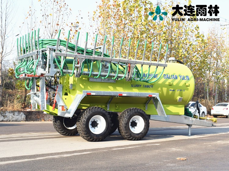 大連雨林12立方新型液態灑糞車 沼液施肥機 液態有機肥撒施機