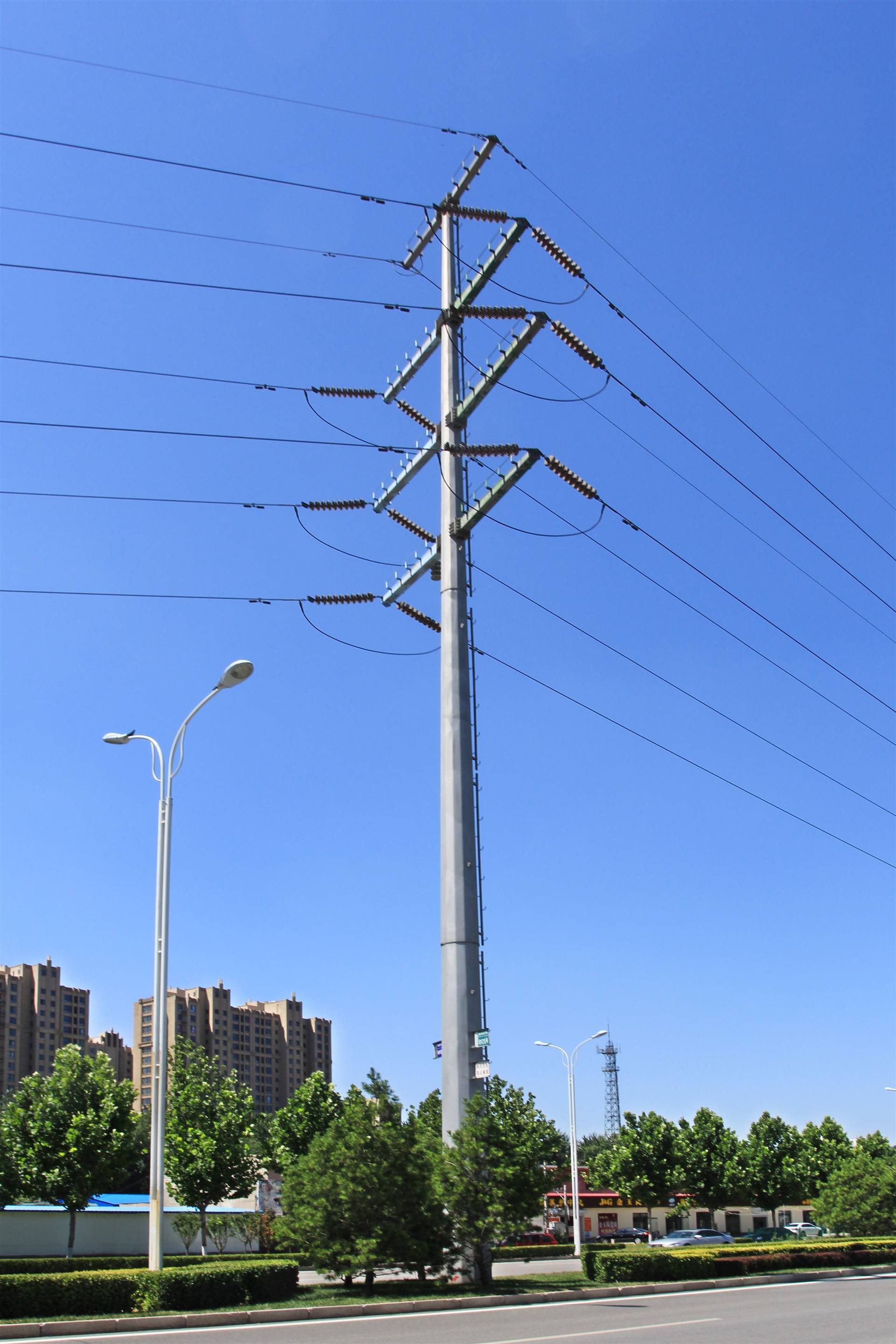 河北電力鋼管桿 電力鋼管塔 電力鋼桿廠家 鋼制電桿