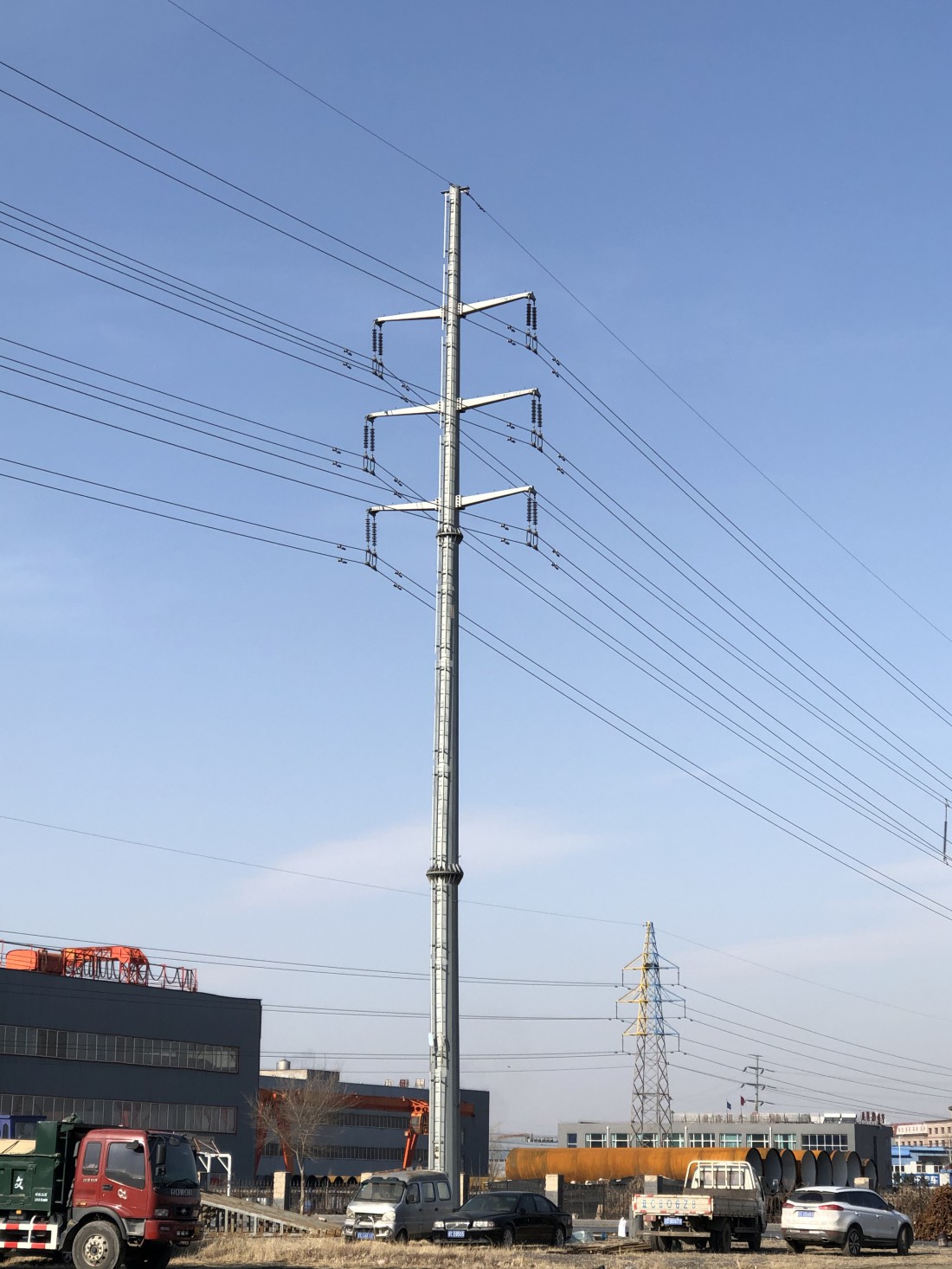 河北電力鋼管塔 電力鋼管桿 電力鋼桿廠家 鋼制電桿