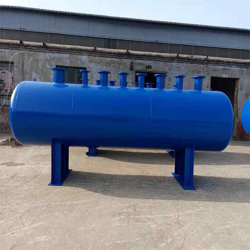 不銹鋼地熱集水器 供暖分氣缸廣安