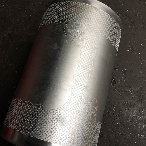 餐巾紙壓花輥雕刻