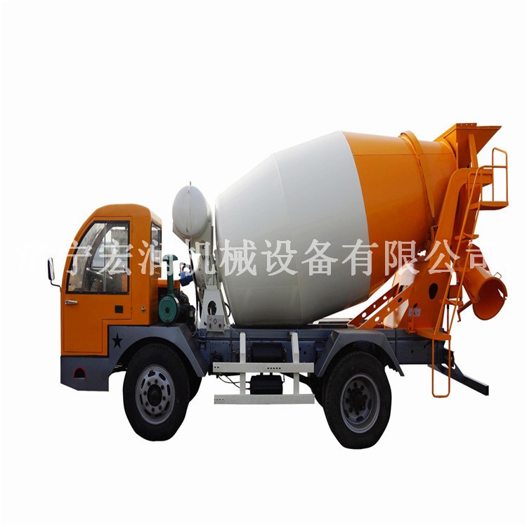 供應2方混凝土攪拌車  自動裝載移動式混凝土攪拌車