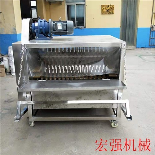 大鵝專用打毛機七軸大鵝脫毛機