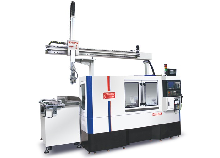 FX27P-60CNC 高精度直進式外圓磨床（全罩式，加裝機械手單元）