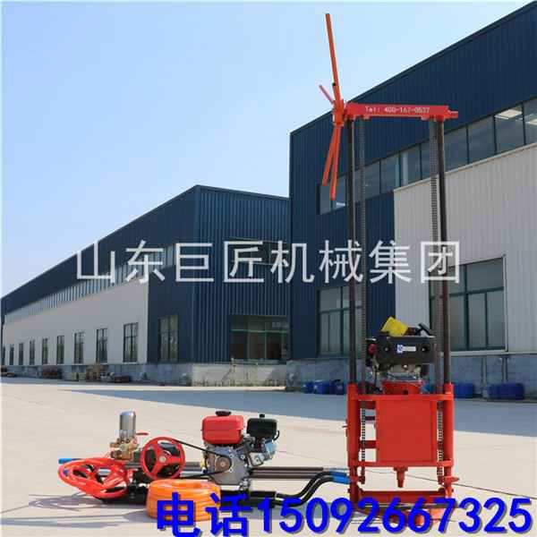 廠家直供地質勘探鉆機 QZ-2B輕便取樣鉆機 小型 家用 工程地質鉆機