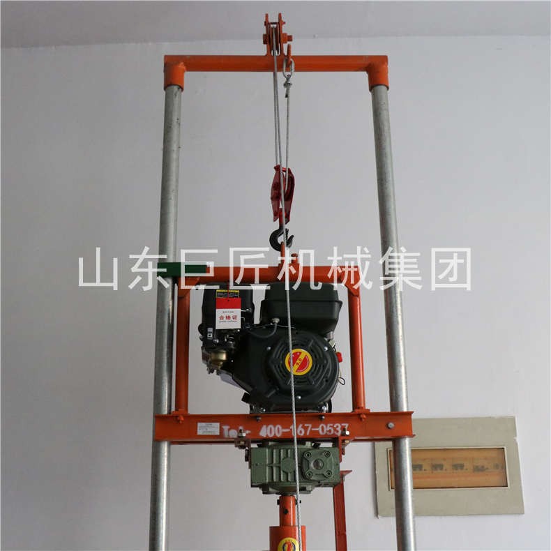 廣西SJQ型汽油小型農用打井機搬運方便 正反循環水打井機