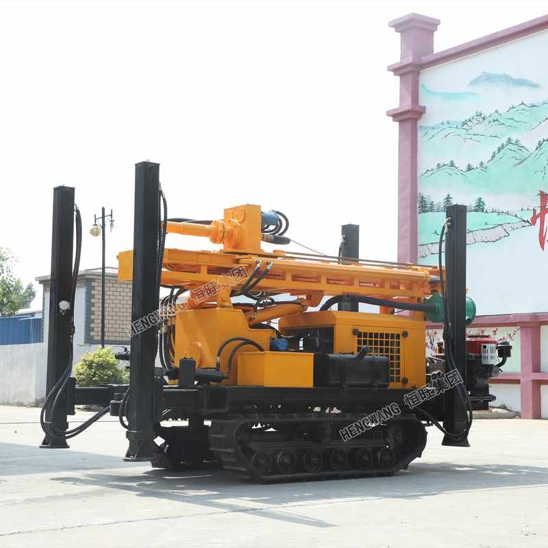 氣動(dòng)鉆機(jī)高風(fēng)壓鉆井機(jī)260型氣動(dòng)打井機(jī)履帶氣動(dòng)水井鉆機(jī)廠家直銷
