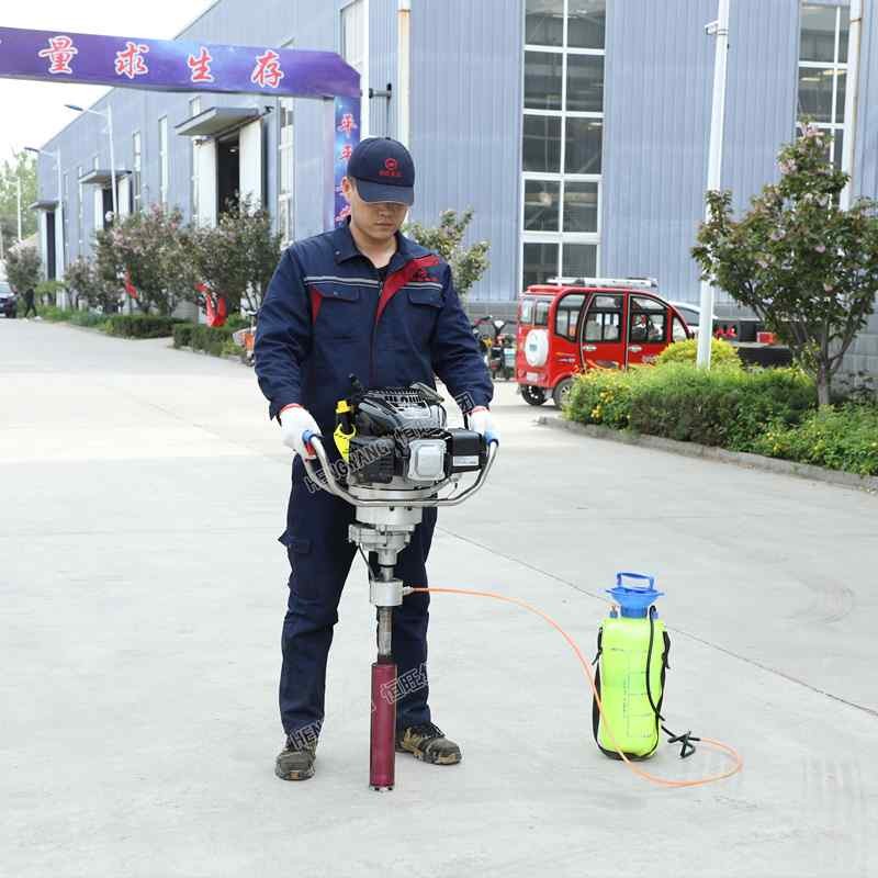背包鉆機便攜式勘探取芯機廠家單人地質勘探鉆機 30米取芯鉆機