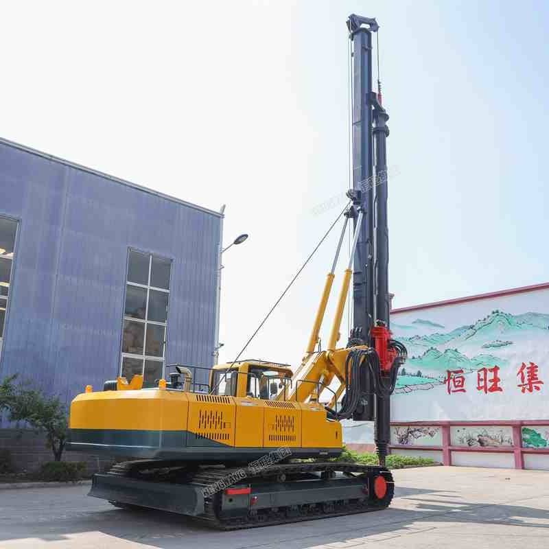 履帶式大口徑旋挖鉆機 高壓線塔2米孔徑打樁機