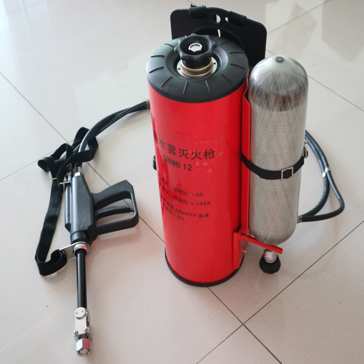 背負(fù)式細(xì)水霧滅火器高壓滅火水槍 背負(fù)氣動滅火裝置 高壓脈沖滅火