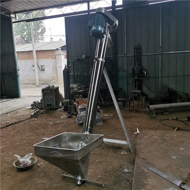 多用途管式螺旋輸送機 垂直小型上料機 絞龍螺旋送料機