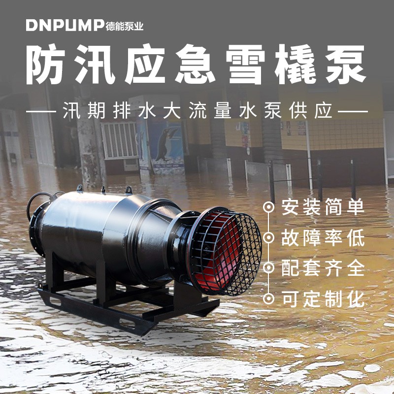 市政排水雪橇式軸流泵制造商