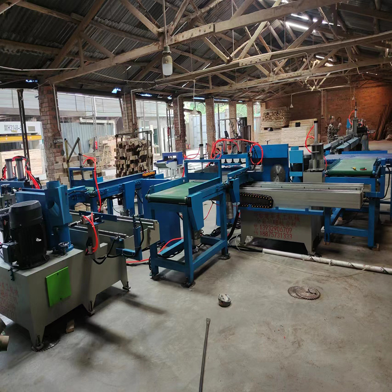 河北建華mx500型雙端梳齒機 木方開齒機 雙頭AB型梳齒機
