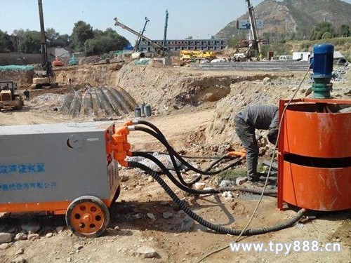 鄭州建特JYB-90-125型雙缸雙液注漿泵