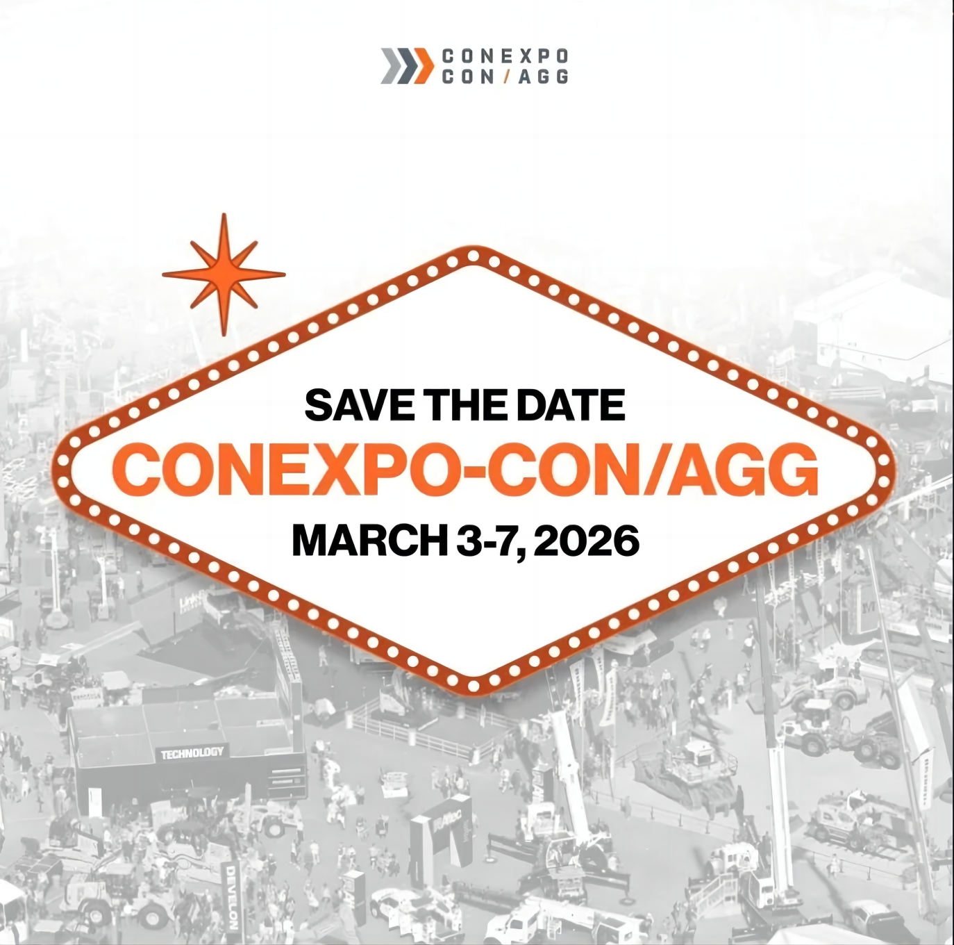 三大展之一美國拉斯工程機械展conexpo 優質攤位