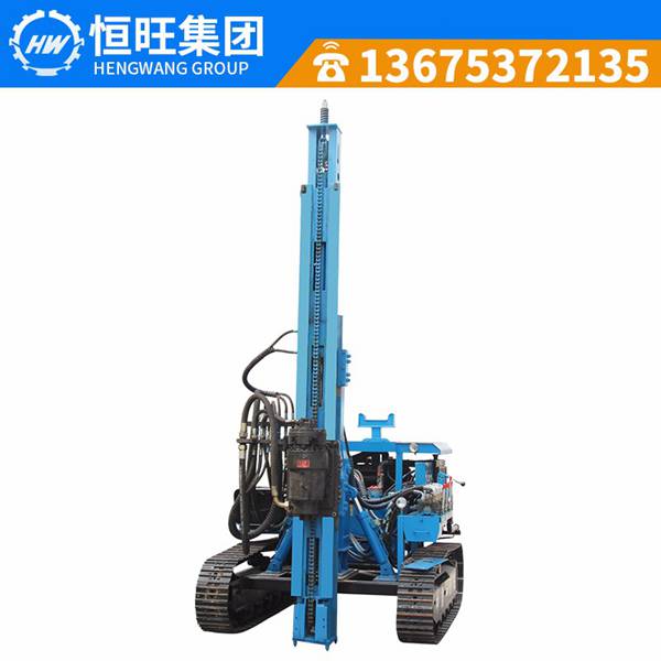 廠家熱銷新型公路波形板液壓護欄打樁機 公路護欄打樁機