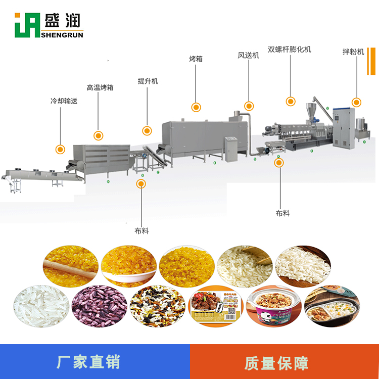 濟南盛潤TSE70-R膨化機