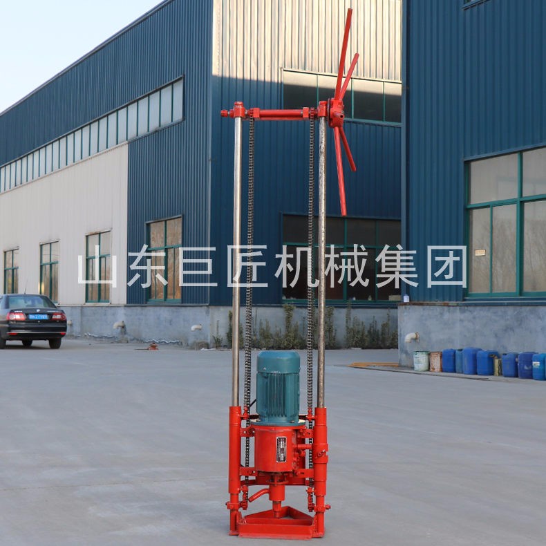巨匠提供QZ-2CS方便的卷揚輕便地質(zhì)勘探鉆機(jī)