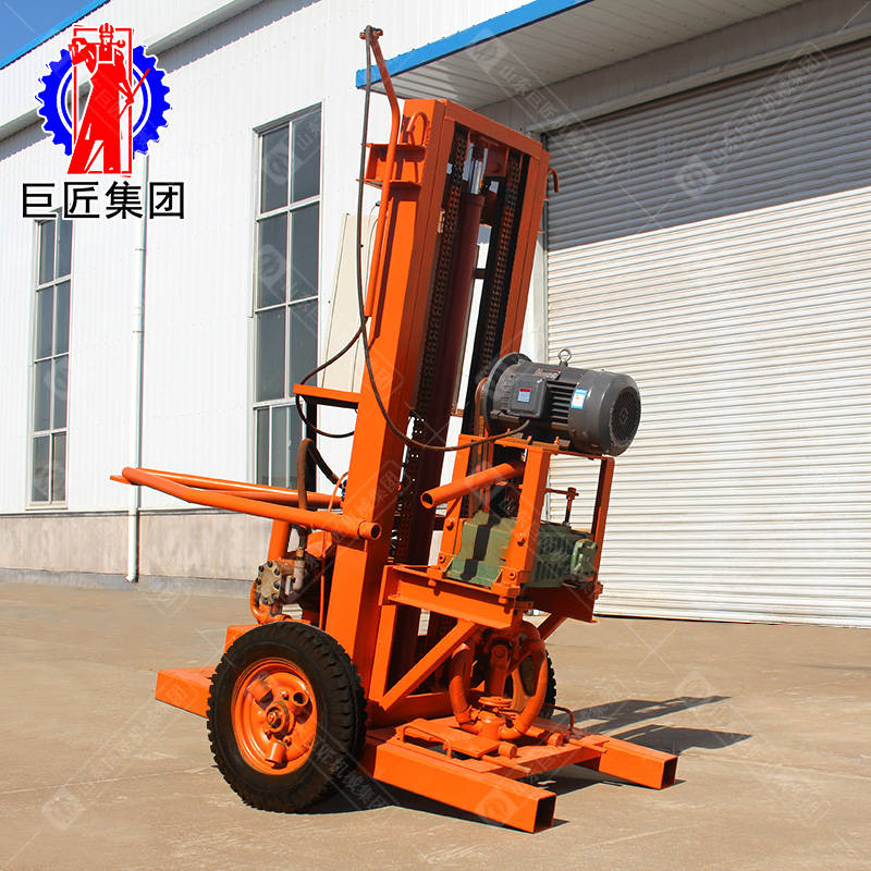 巨匠集團(tuán)SJDY-3B型民用鉆井機(jī) 地源熱泵打井機(jī)打120米