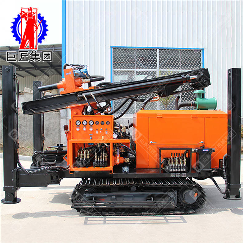 華夏巨匠 CJD-200履帶式氣動水井鉆機
