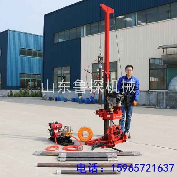 QZ-3小型巖心取樣鉆機 地質勘探鉆機 柴油機動力扭矩大效率高 可拆解