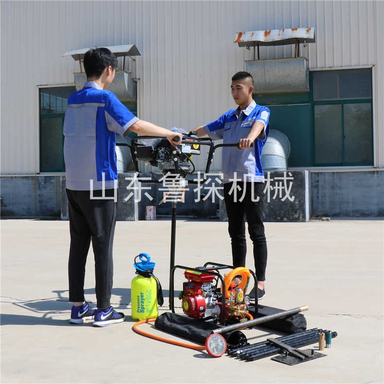 魯探熱銷BXZ-2雙人背包地質(zhì)鉆機(jī) 美國科勒汽油機(jī) 動力強(qiáng)勁