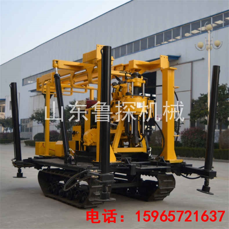 魯探供應XYD-130履帶液壓巖芯鉆機