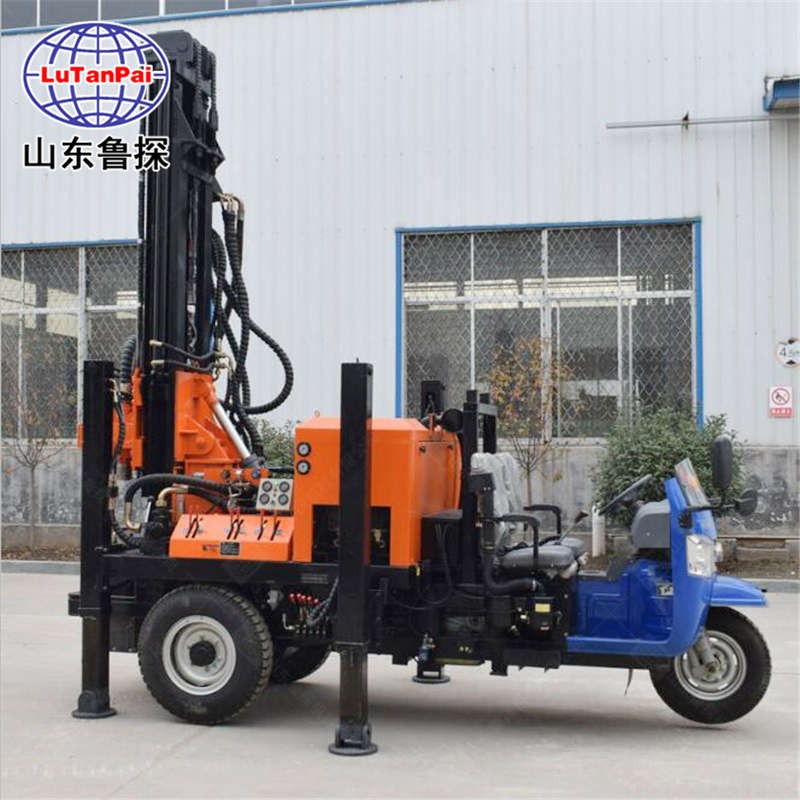 CJC-200車載式氣動水井鉆機打巖石快的農用打井機