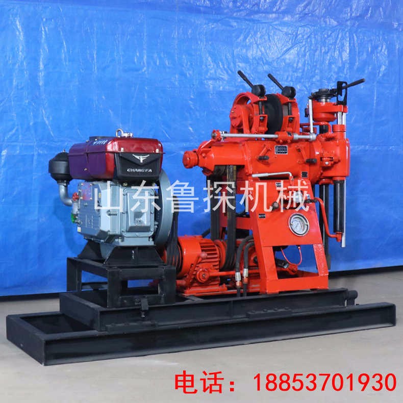 山東魯探回轉(zhuǎn)式地質(zhì)鉆機(jī)XY-200液壓工程勘察取芯鉆機(jī) 柴油機(jī)款