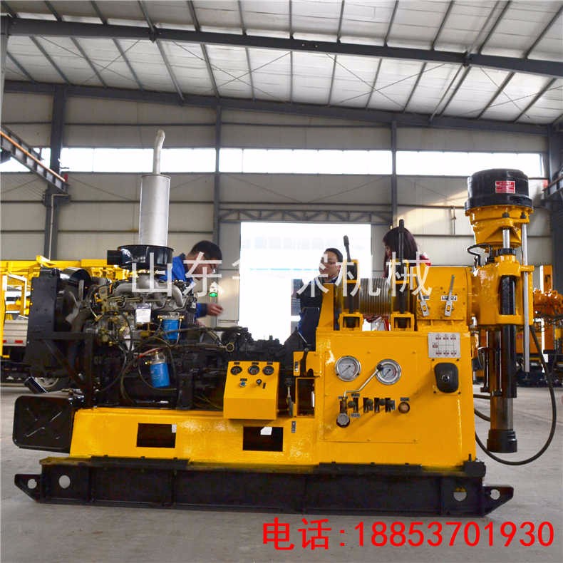 立軸式地質(zhì)勘探鉆機(jī)XY-3能取600米的巖心鉆機(jī)山東魯探供應(yīng)